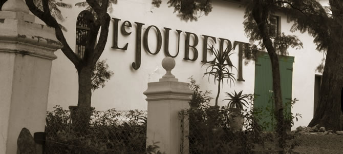 Le Joubert / ABOUT US